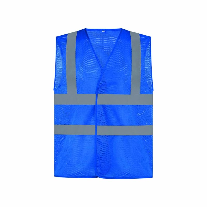 Gilet haute visibilité 4 bandes recyclé | Personnalisation entreprise