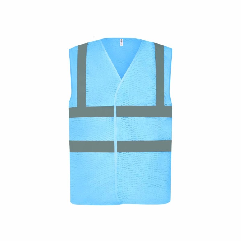 Gilet haute visibilité 4 bandes recyclé | Personnalisation entreprise