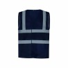 Gilet haute visibilité 4 bandes recyclé | Personnalisation entreprise