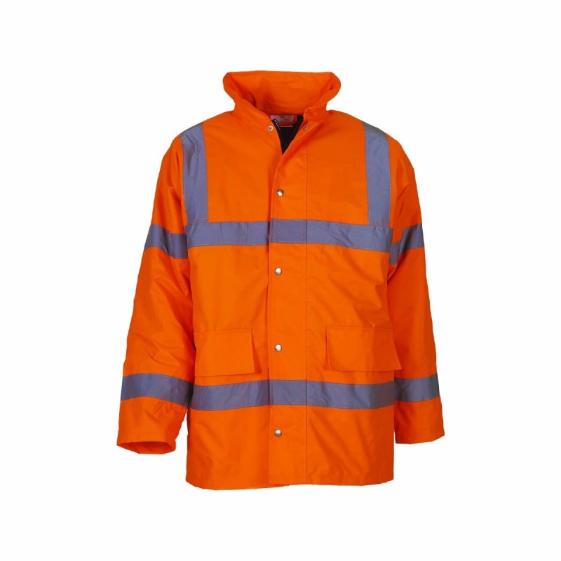 Parka haute visibilité personnalisable | Vêtement sécurité entreprise