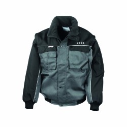 Blouson manches amovibles personnalisable | Vêtement professionnel