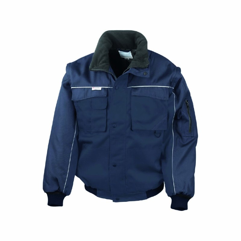 Blouson manches amovibles personnalisable | Vêtement professionnel