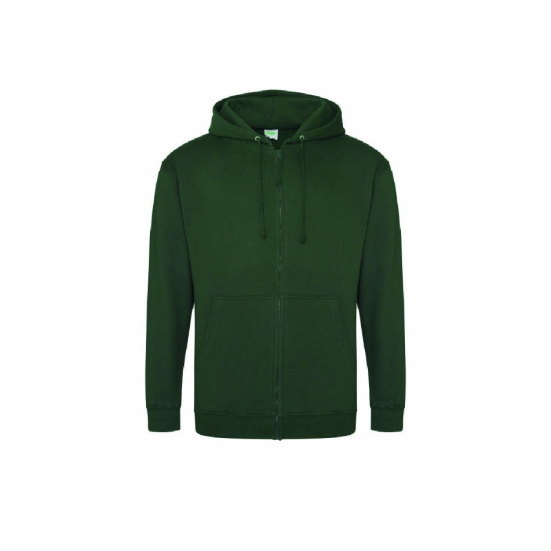 Sweat à capuche zippé homme personnalisable | Vêtement professionnel