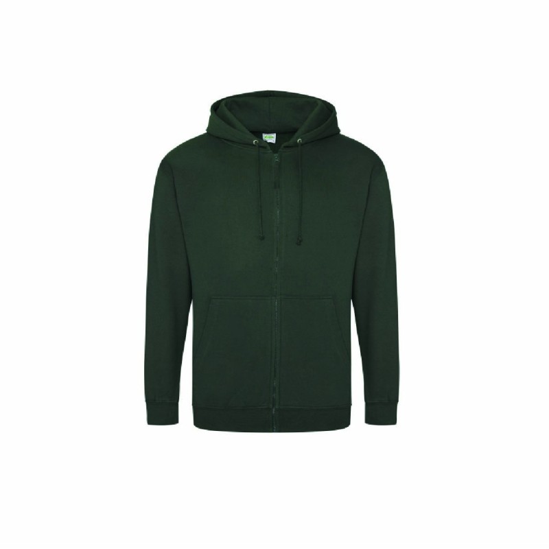 Sweat à capuche zippé homme personnalisable | Vêtement professionnel