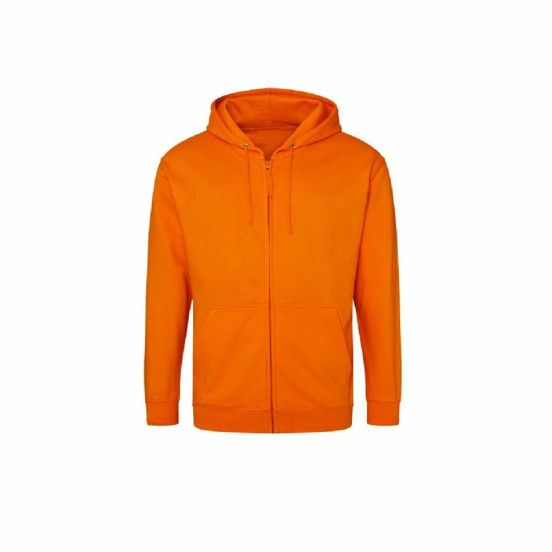 Sweat à capuche zippé homme personnalisable | Vêtement professionnel