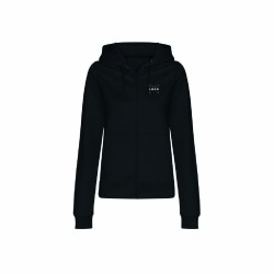 Sweat à capuche zippé femme personnalisable | Vêtement entreprise