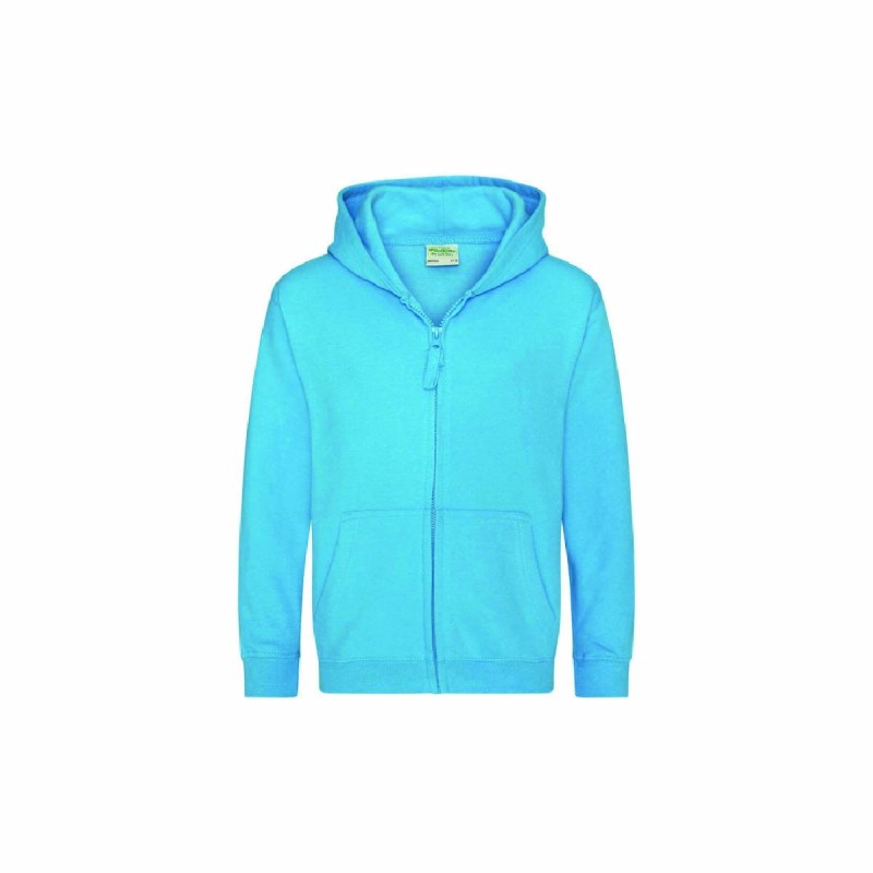 Sweat à capuche zippé enfant personnalisable | Vêtement promotionnel