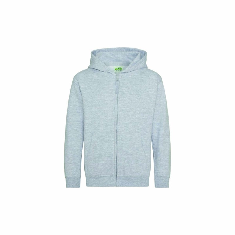 Sweat à capuche zippé enfant personnalisable | Vêtement promotionnel