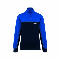 Sweat-shirt Écoresponsable Col Zippé Unisexe – Cadeau d’Entreprise