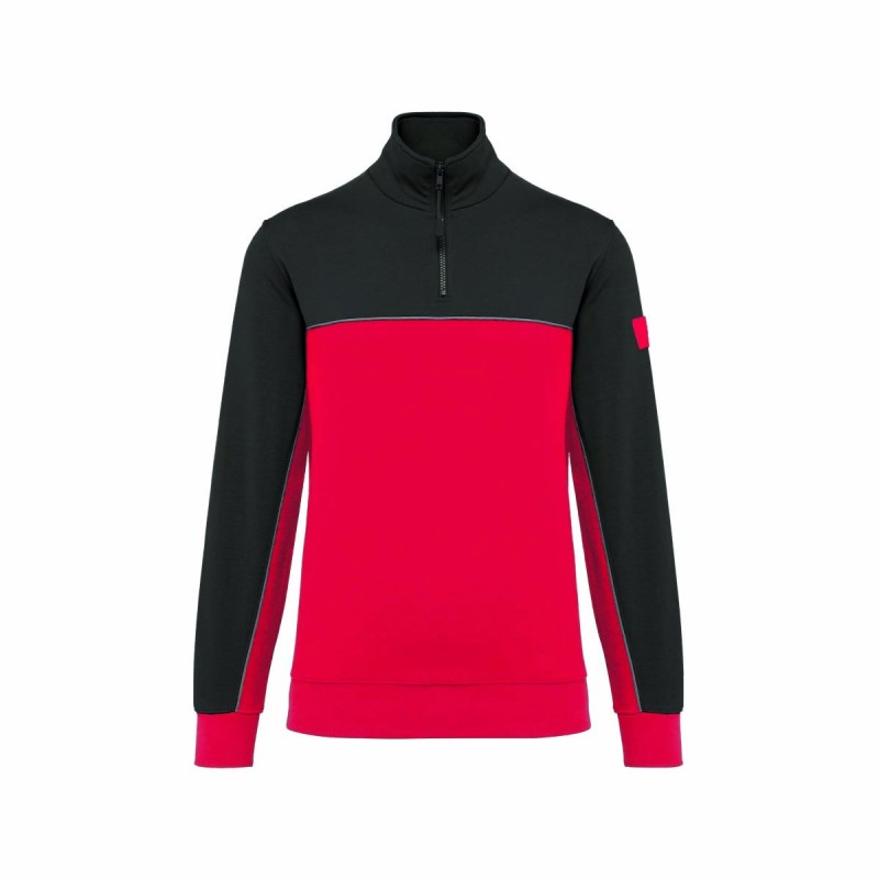 Sweat-shirt Écoresponsable Col Zippé Unisexe – Cadeau d’Entreprise