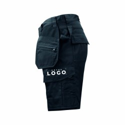 Short professionnel polycoton 245 g/m² avec poches flottantes