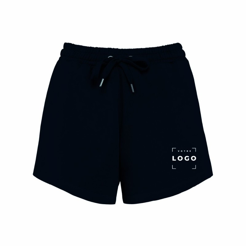 Short écoresponsable femme personnalisable | Textile d’entreprise
