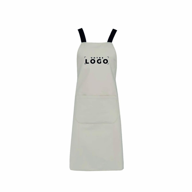 Tablier coton bio personnalisable | Cadeau d’entreprise textile