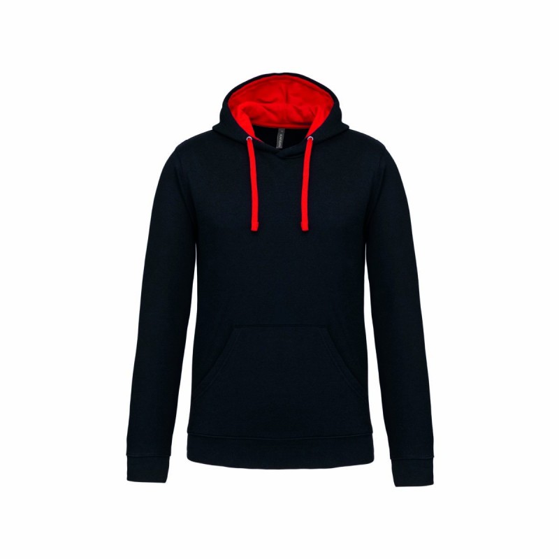 Sweat-shirt Capuche Bicolore Homme – Cadeau d’Entreprise