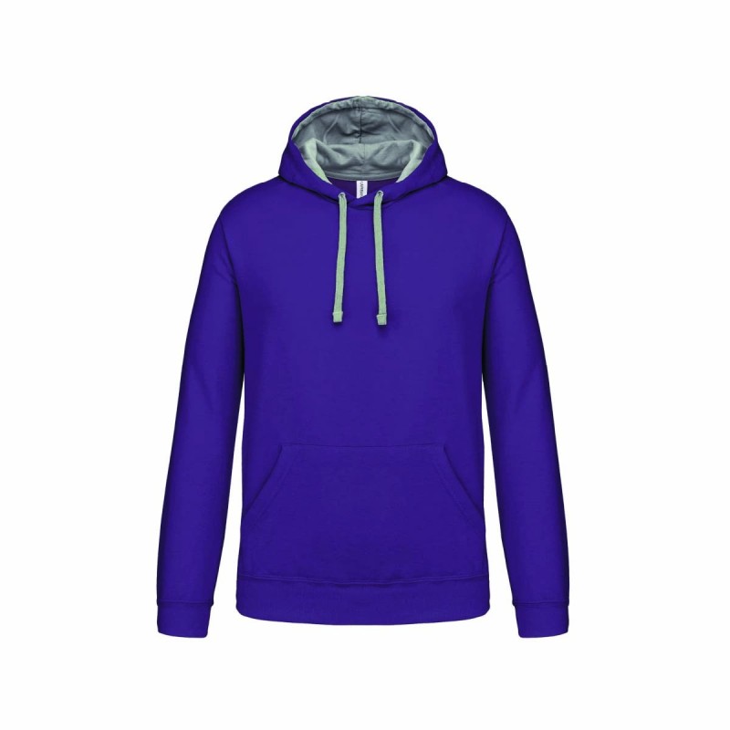 Sweat-shirt Capuche Bicolore Homme – Cadeau d’Entreprise