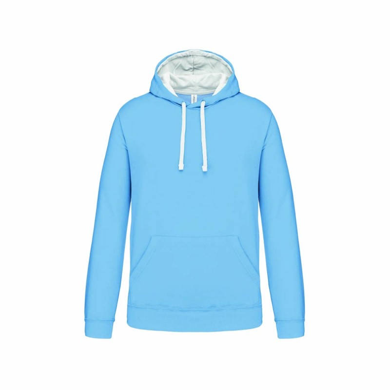 Sweat-shirt Capuche Bicolore Homme – Cadeau d’Entreprise