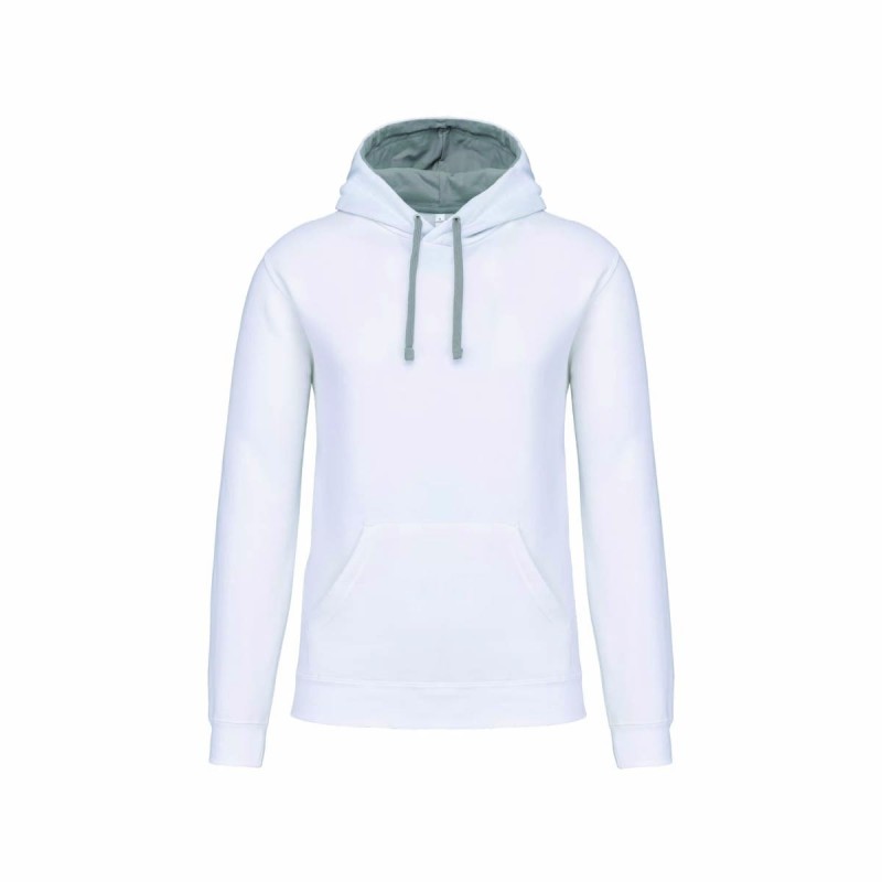 Sweat-shirt Capuche Bicolore Homme – Cadeau d’Entreprise