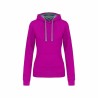 Sweat-shirt Capuche Bicolore Femme – Cadeau d’Entreprise Confortable