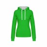 Sweat-shirt Capuche Bicolore Femme – Cadeau d’Entreprise Confortable