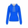 Sweat-shirt Capuche Bicolore Femme – Cadeau d’Entreprise Confortable