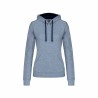 Sweat-shirt Capuche Bicolore Femme – Cadeau d’Entreprise Confortable