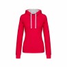 Sweat-shirt Capuche Bicolore Femme – Cadeau d’Entreprise Confortable