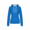 Sweat-shirt Capuche Bicolore Femme – Cadeau d’Entreprise Confortable