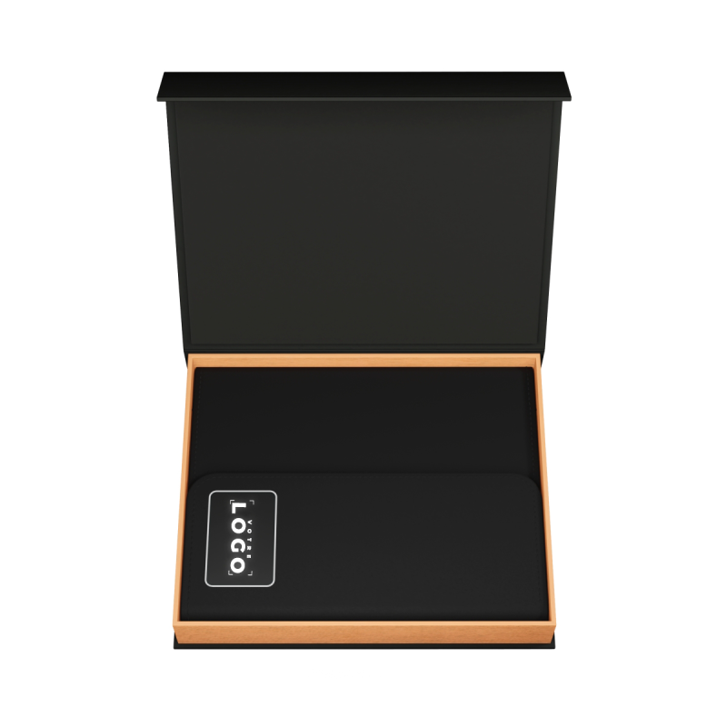 Carnet A5 avec logo lumineux personnalisable | Cadeau d’affaires