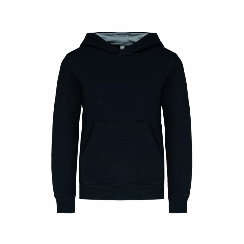 Sweat-shirt Capuche Bicolore Enfant – Cadeau d’Entreprise Confortable