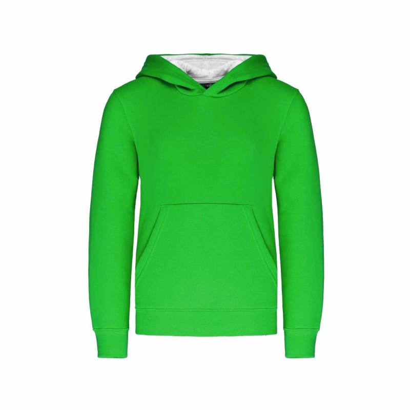 Sweat-shirt Capuche Bicolore Enfant – Cadeau d’Entreprise Confortable