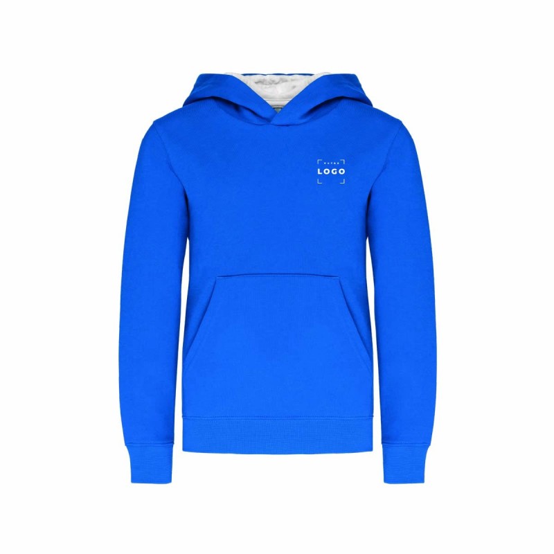 Sweat-shirt Capuche Bicolore Enfant – Cadeau d’Entreprise Confortable