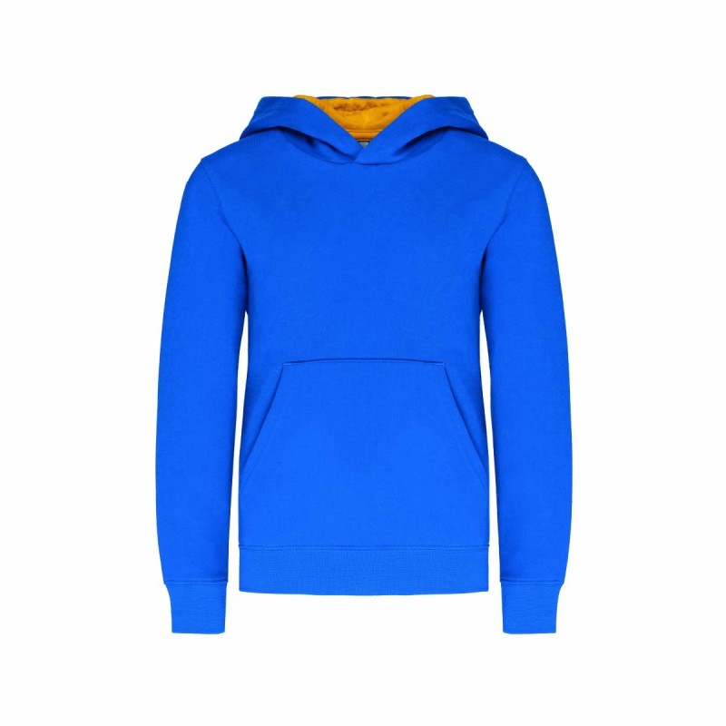 Sweat-shirt Capuche Bicolore Enfant – Cadeau d’Entreprise Confortable