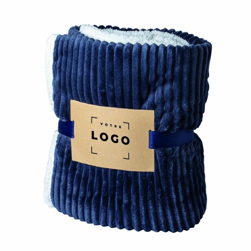 Couverture Polaire Bicolore | Goodies Entreprise et Cadeau d’Affaires