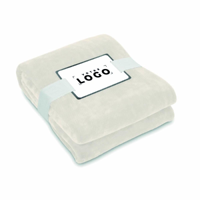 Couverture Polaire RPET Personnalisable | Cadeau d’Entreprise Éco