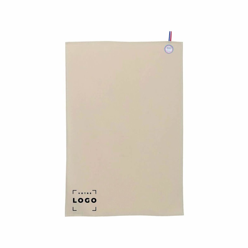 Torchon Made in France personnalisable | 100% coton biologique