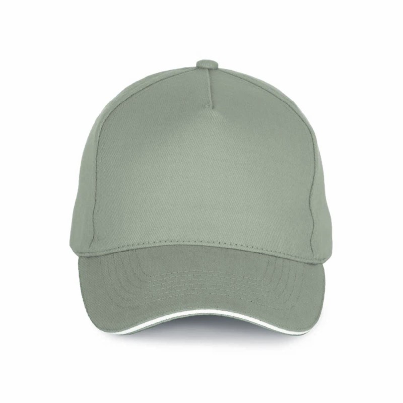 Casquette 5 panneaux personnalisable | 100% coton, 20 coloris