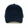 Casquette 5 panneaux personnalisable | 100% coton, 20 coloris