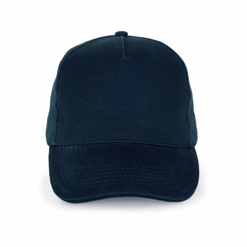 Casquette 5 panneaux personnalisable | 100% coton, 20 coloris