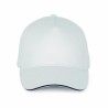 Casquette 5 panneaux personnalisable | 100% coton, 20 coloris