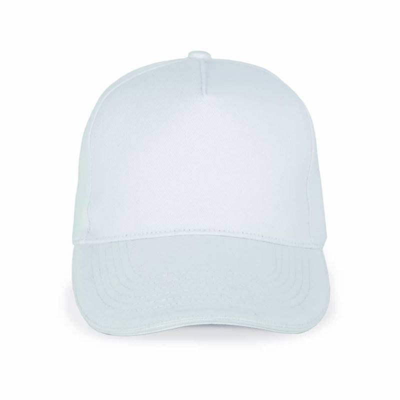 Casquette 5 panneaux personnalisable | 100% coton, 20 coloris
