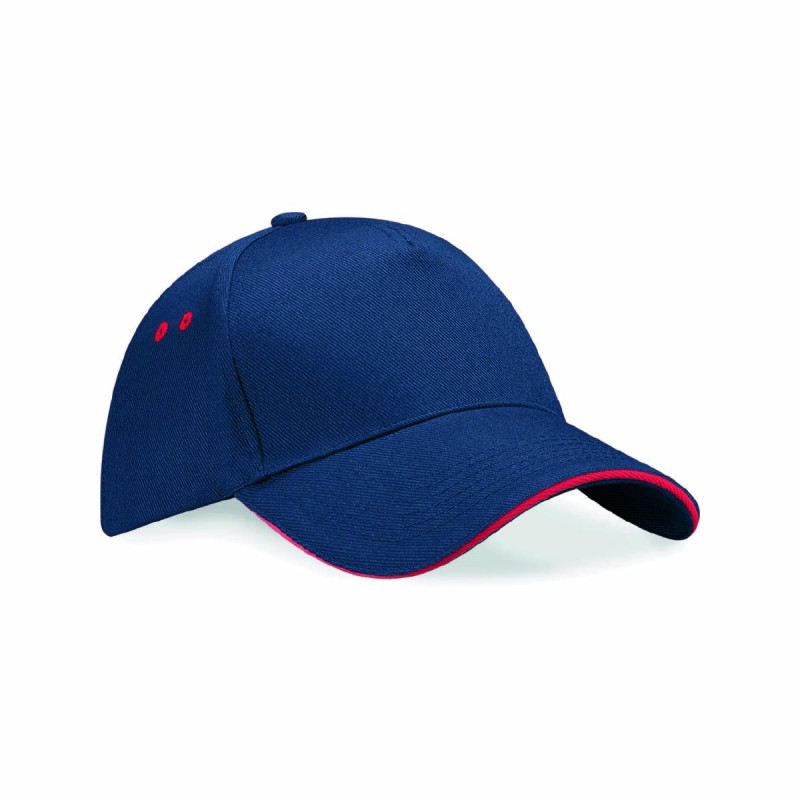 Casquette bicolore personnalisable | Goodie textile entreprise