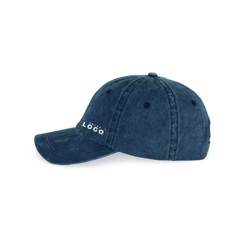 Casquette écoresponsable délavée personnalisable | Goodie entreprise