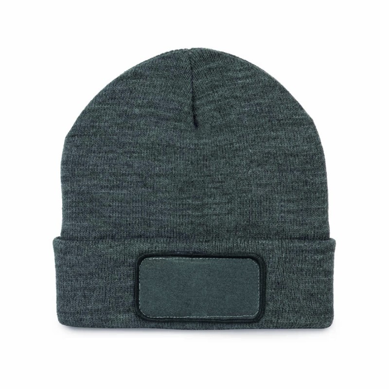 Bonnet avec patch personnalisable | Goodie textile entreprise
