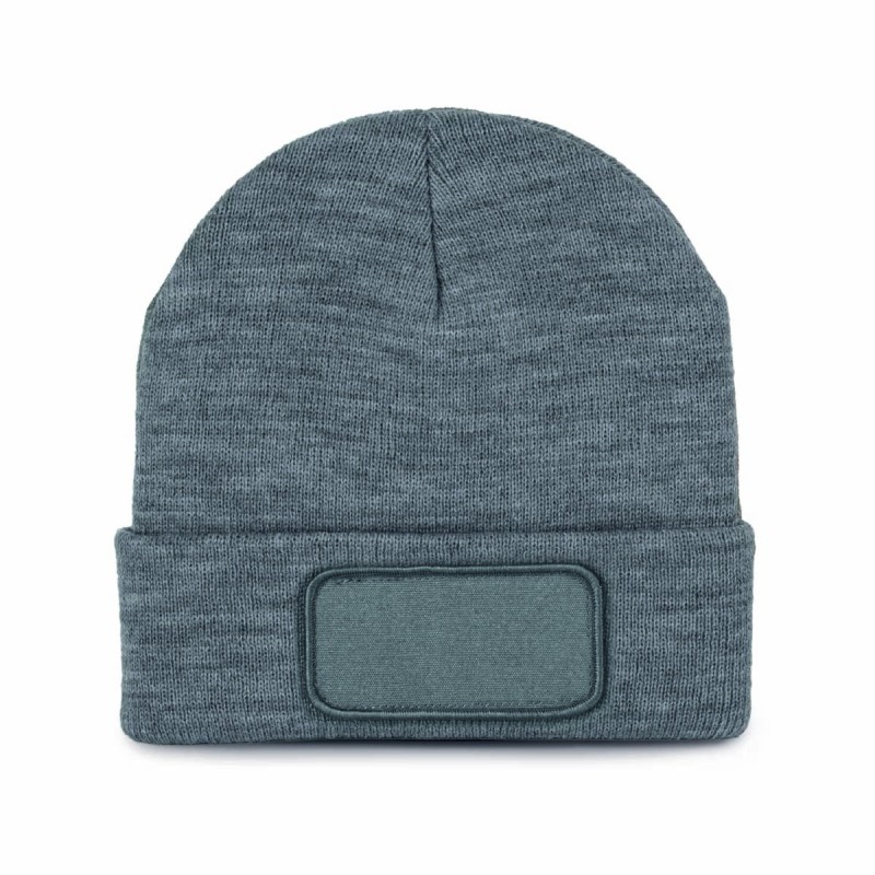 Bonnet avec patch personnalisable | Goodie textile entreprise