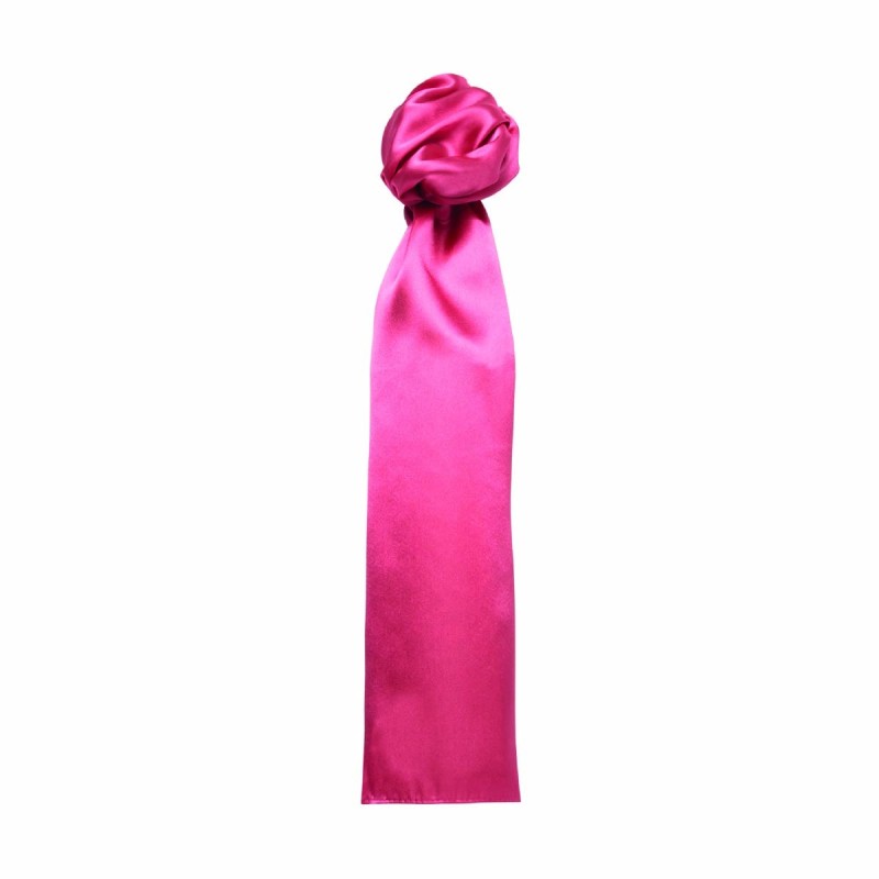 Foulard personnalisé au toucher satiné - Accessoire textile polyvalent