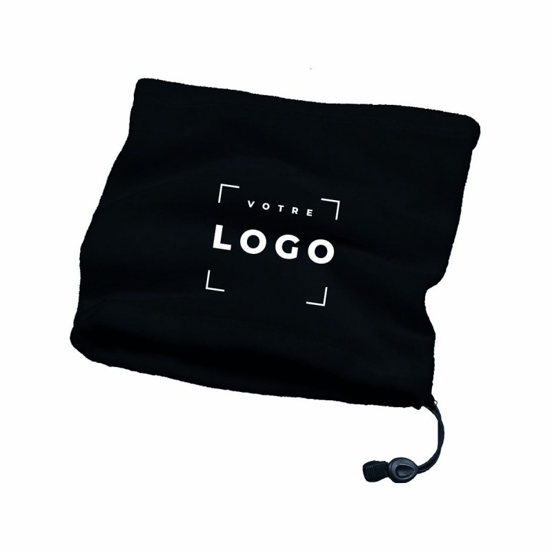 Tour de cou polaire 2 en 1 personnalisable, doux et chaud