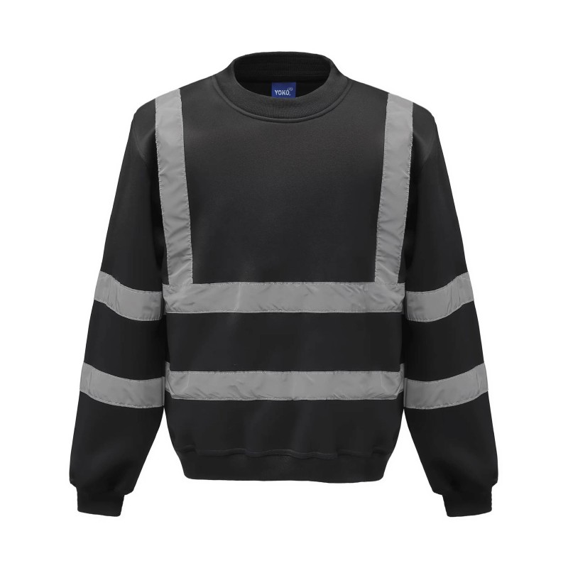 Sweat-shirt haute visibilité personnalisable – Sécurité et confort