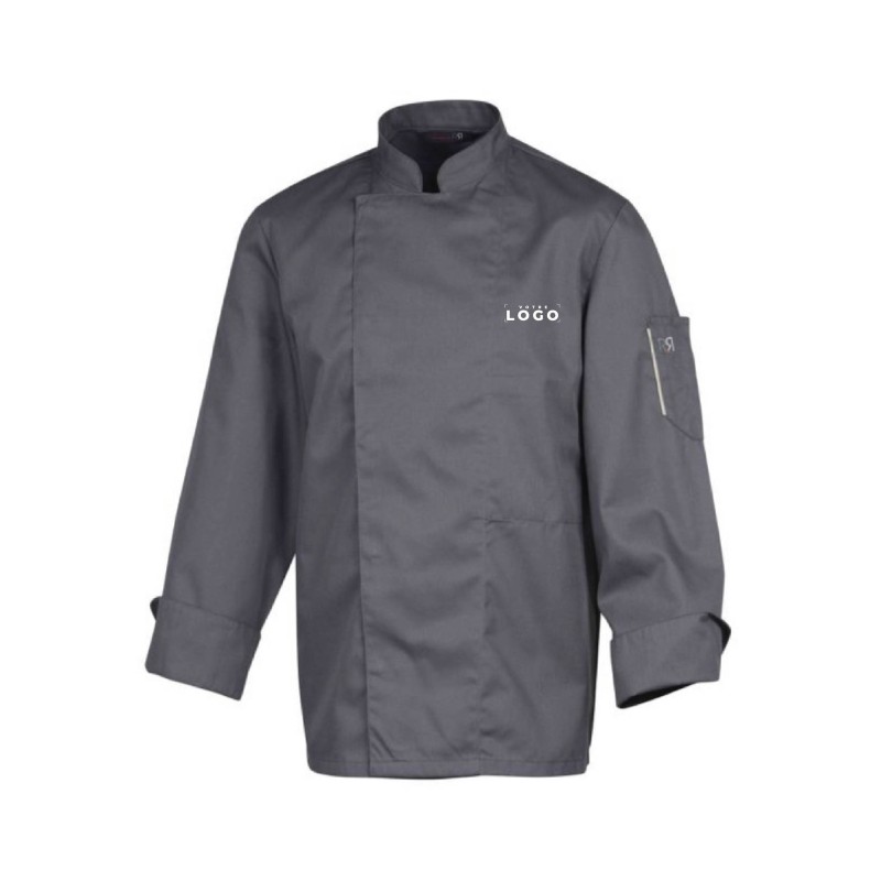 Veste de cuisine manches longues personnalisable – Élégance et confort