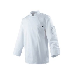 Veste de cuisine manches longues personnalisable – Élégance et confort