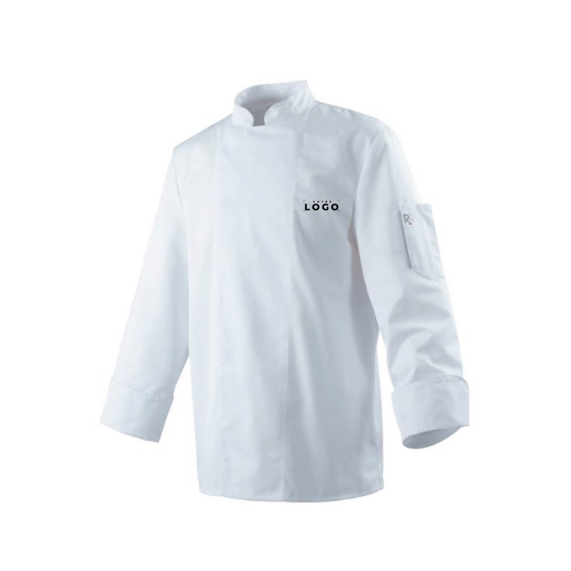 Veste de cuisine manches longues personnalisable – Élégance et confort